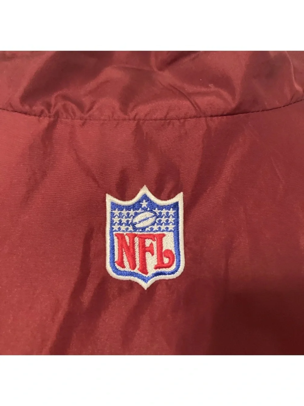 Vintage Washington Redskins Adidas Lined Windbreaker Men’s XL Burgundy
